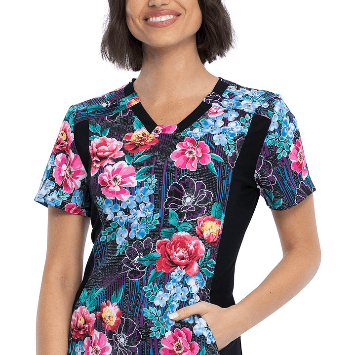 Top Diseño Mujer con Cuello en V CK641 1