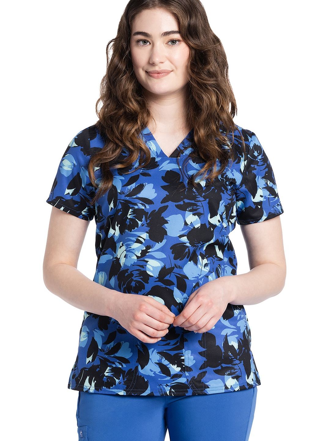 Top Diseño Mujer con Cuello en V CK671 1