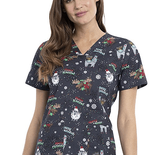 Top Diseño Mujer con Cuello en V CK651