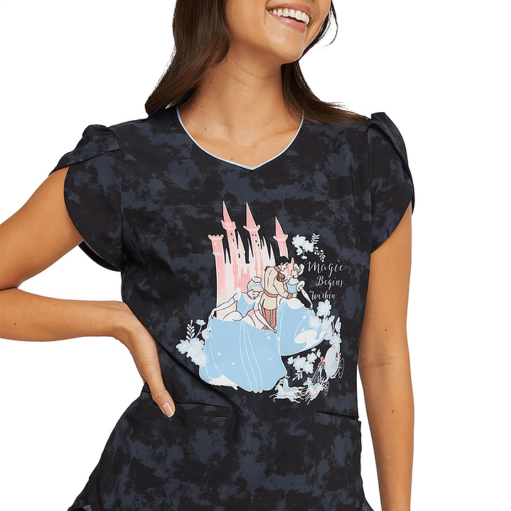 Top Diseño Mujer con Cuello en V HS717 1