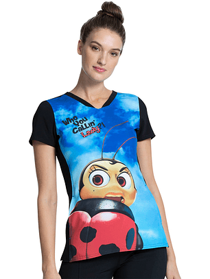 Top Diseño Mujer con Cuello en V TF749