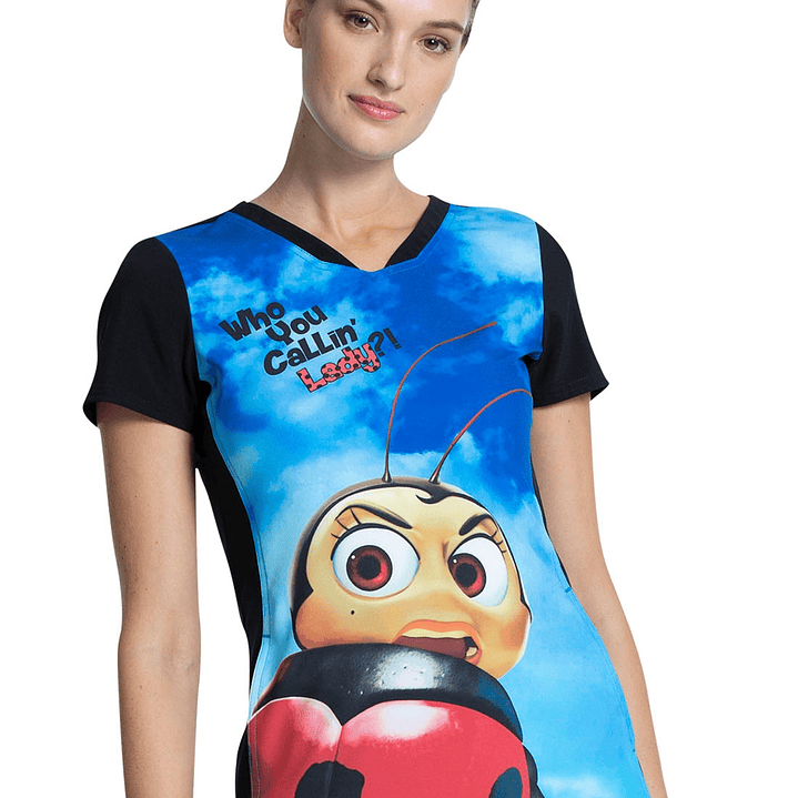 Top Diseño Mujer con Cuello en V TF749 1