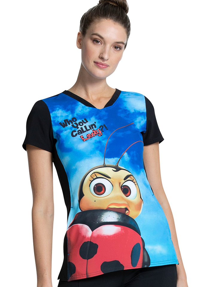 Top Diseño Mujer con Cuello en V TF749 1