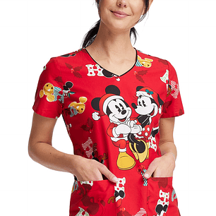 Top Diseño Mujer con Cuello en V TF614