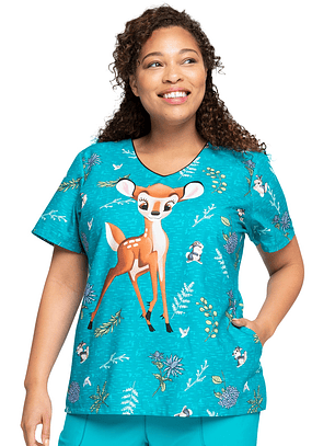 Top Diseño Mujer con Cuello en V TF626