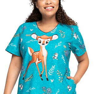 Top Diseño Mujer con Cuello en V TF626