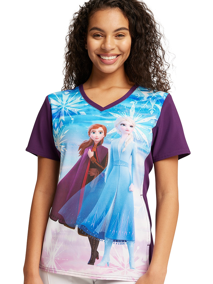 Top Diseño Mujer con Cuello en V TF627 1