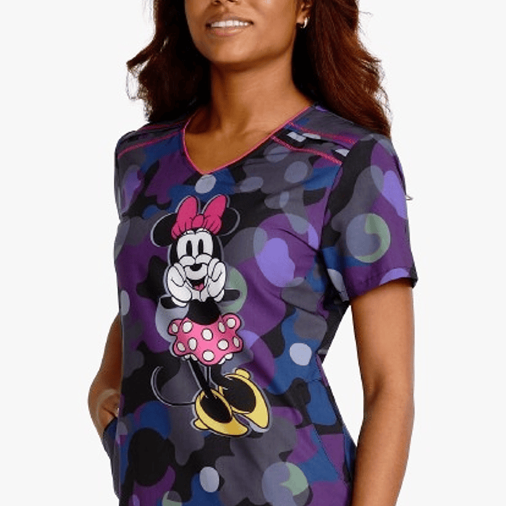 Top Diseño Mujer con Cuello en V TF629 1