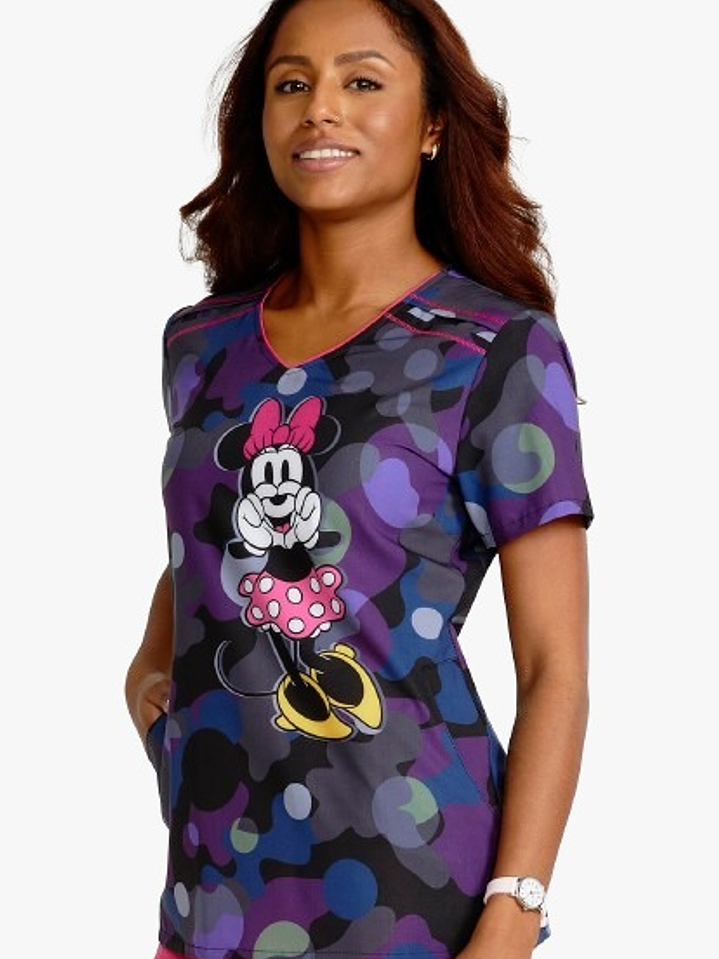 Top Diseño Mujer con Cuello en V TF629 1