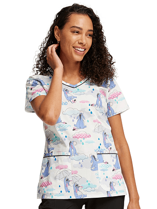 Top Diseño Mujer con Cuello en V TF633