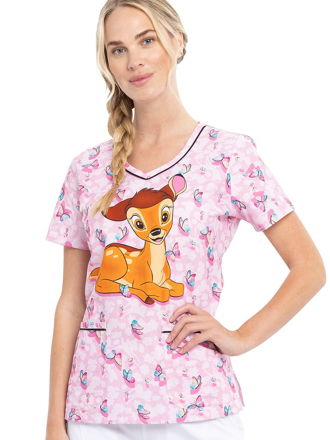 Top Diseño Mujer con Cuello en V TF634 1