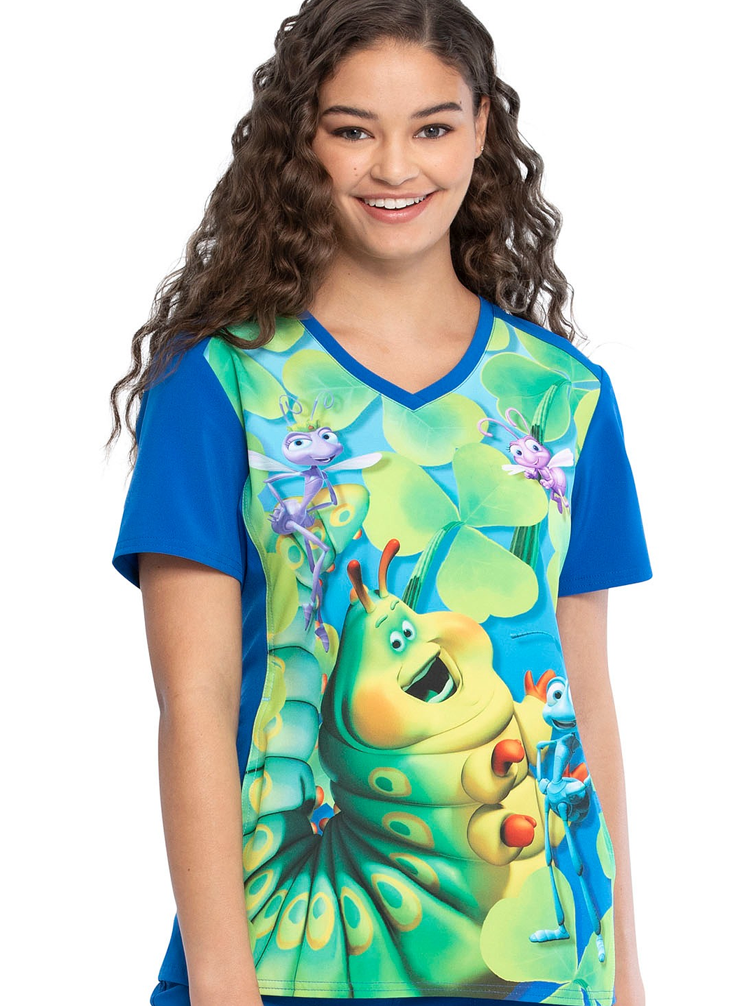 Top Diseño Mujer con Cuello en V TF637 1