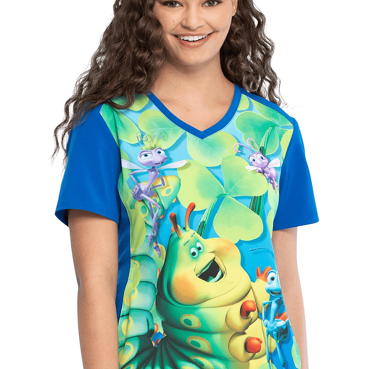 Top Diseño Mujer con Cuello en V TF637 1