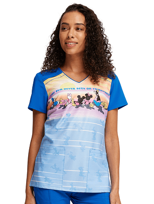 Top Diseño Mujer con Cuello en V TF645