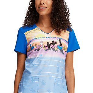 Top Diseño Mujer con Cuello en V TF645