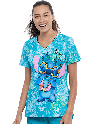 Top Diseño Mujer con Cuello en V TF690