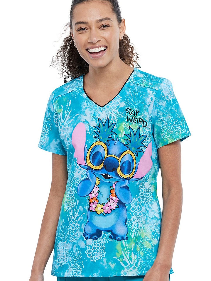 Top Diseño Mujer con Cuello en V TF690 1