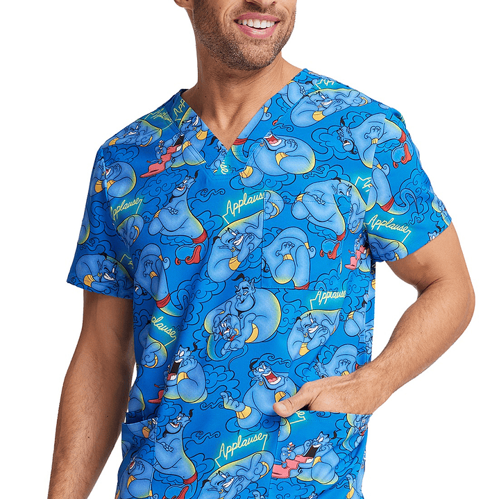 Top Diseño Hombre con Cuello en V TF687 1