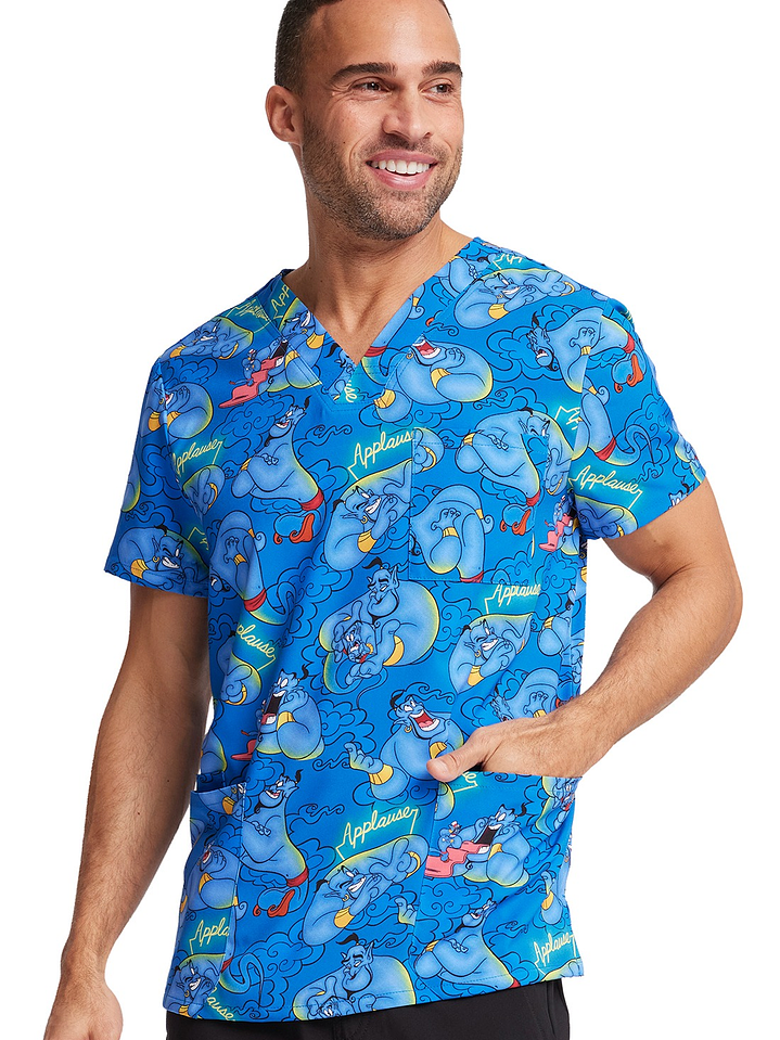 Top Diseño Hombre con Cuello en V TF687 1