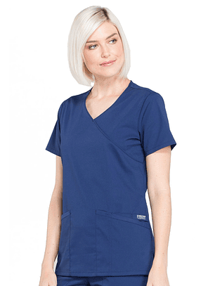 Top Mujer Cherokee cuello Cruzado 