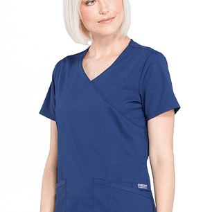 Top Mujer Cherokee cuello Cruzado 