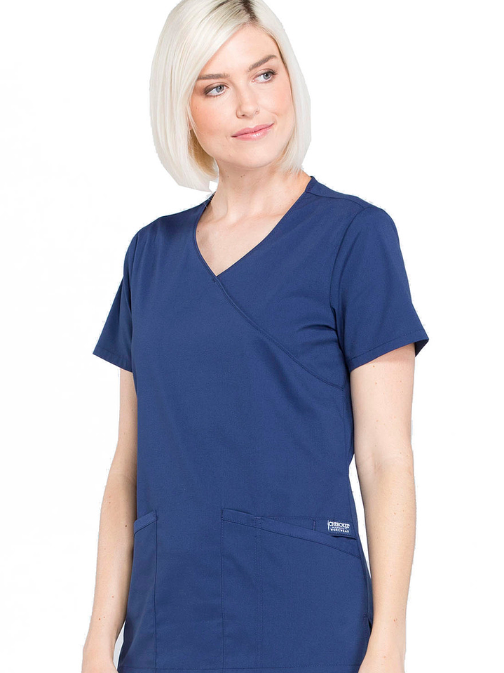 Top Mujer Cherokee cuello Cruzado  1