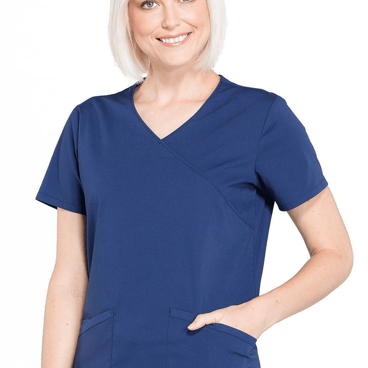 Top Mujer Cherokee cuello Cruzado  3