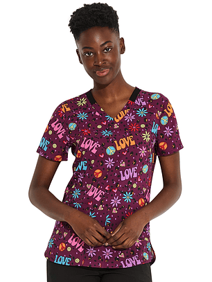 Top Diseño Mujer con Cuello en V DK876