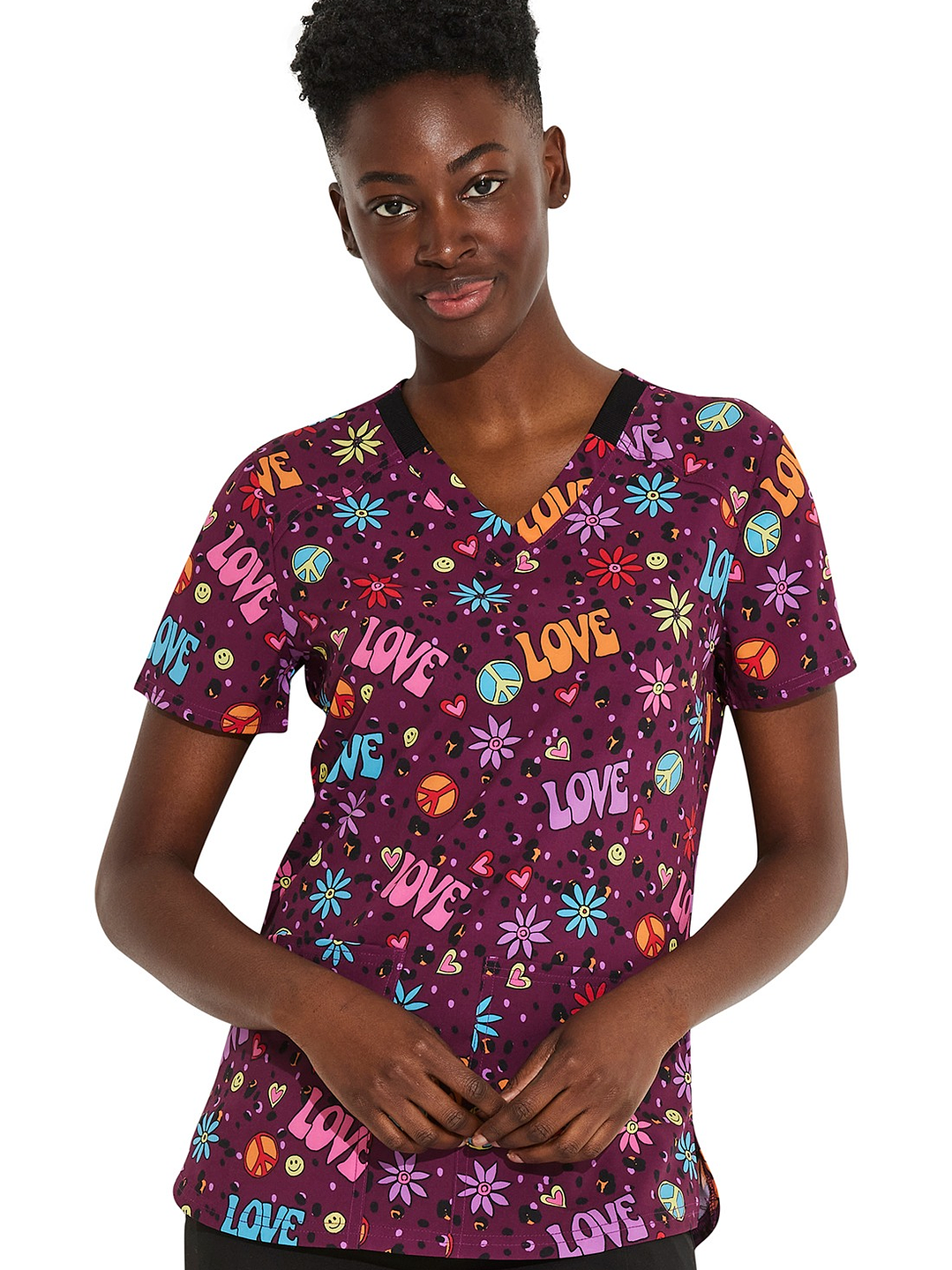 Top Diseño Mujer con Cuello en V DK876 1