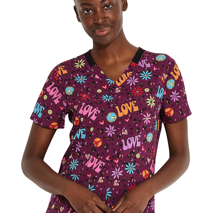 Top Diseño Mujer con Cuello en V DK876 1