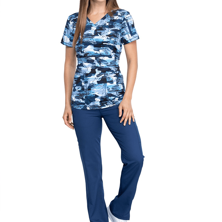 Top Diseño Mujer con Cuello en V DK731 2