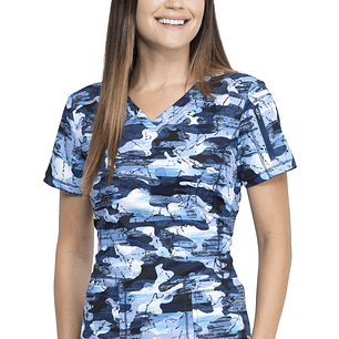 Top Diseño Mujer con Cuello en V DK731