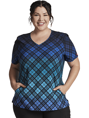 Top Diseño Mujer con Cuello en V DK853