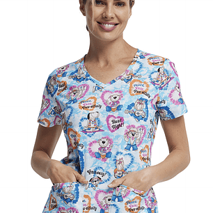 Top Diseño Mujer con Cuello en V DK721