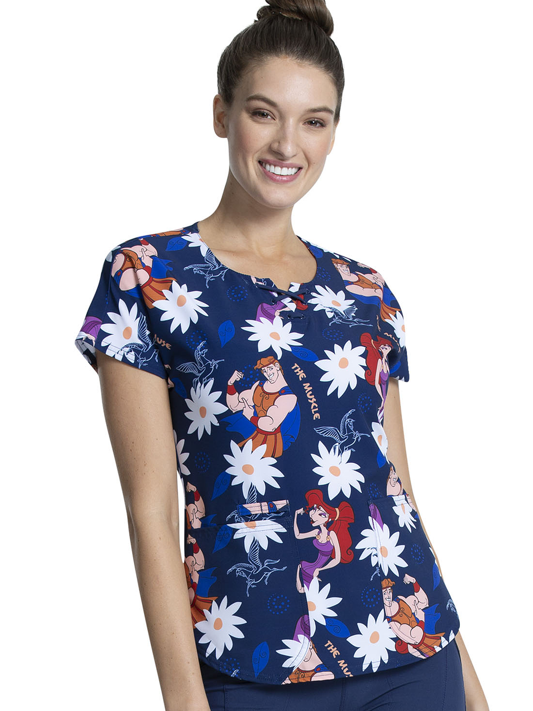 Top Diseño Mujer con Cuello redondo TF744 1