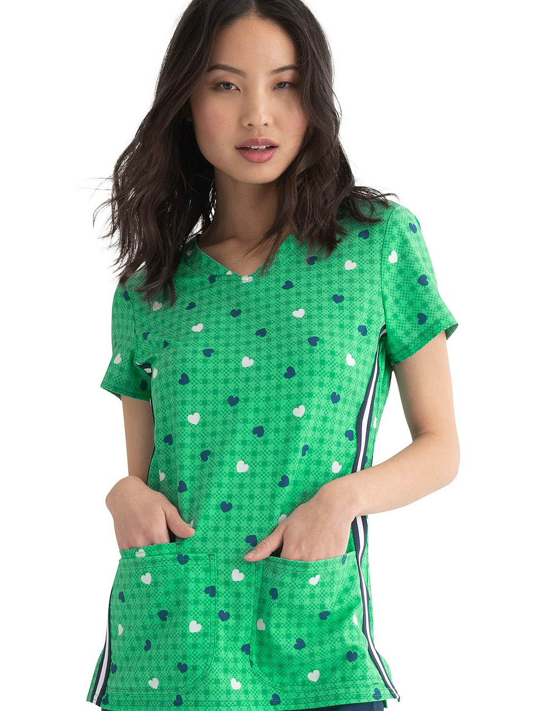 Top Diseño Mujer con Cuello en V HS720 1