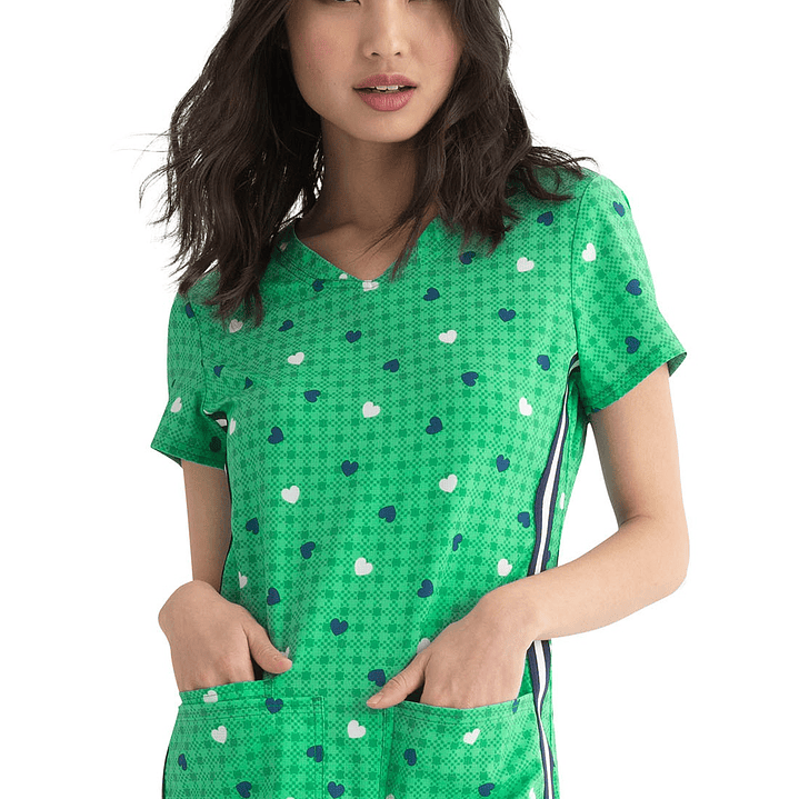 Top Diseño Mujer con Cuello en V HS720 1