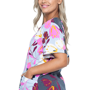 Top Diseño Mujer con Cuello en V EL840