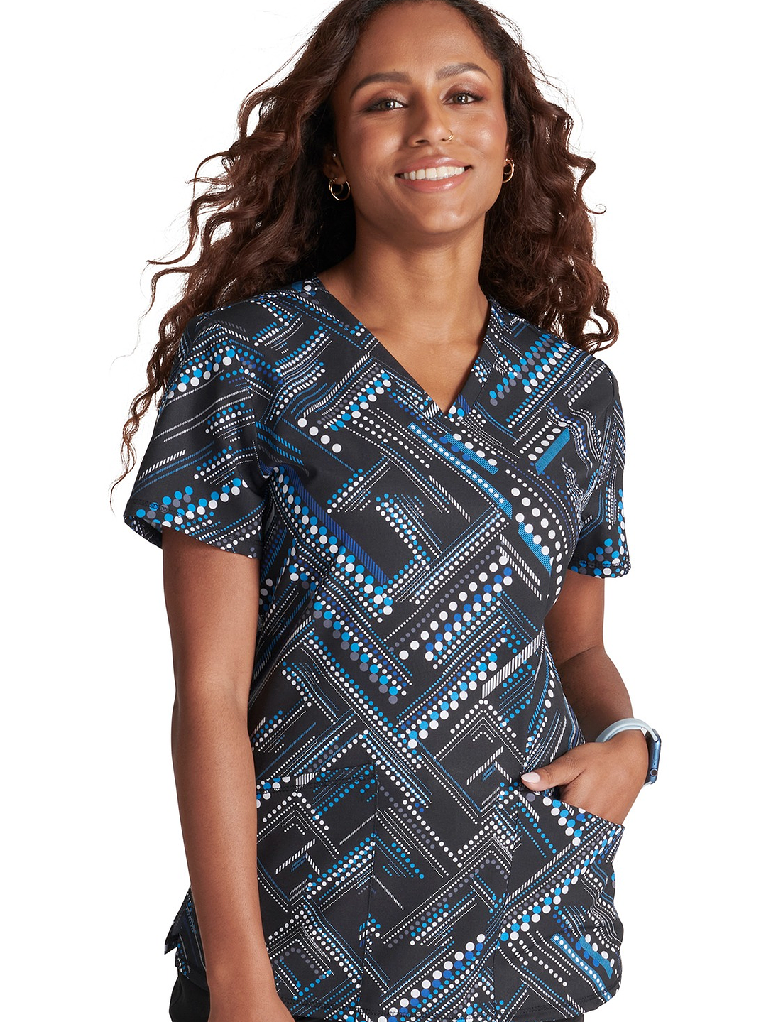 Top Diseño Mujer con Cuello en V CKA705 1