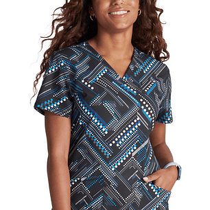 Top Diseño Mujer con Cuello en V CKA705