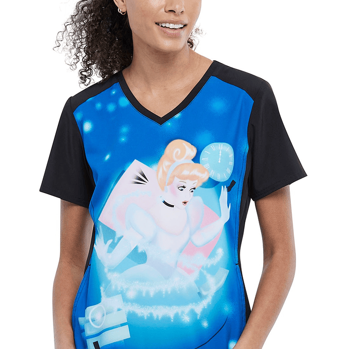 Top Diseño Mujer con Cuello en V TF637 4