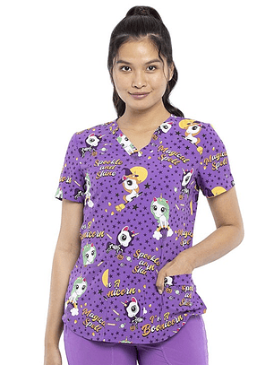 Top Diseño Mujer con Cuello en V CK662