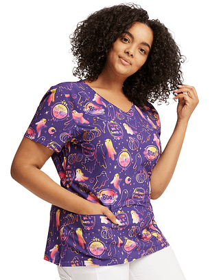 Top Diseño Mujer con Cuello en V DK852