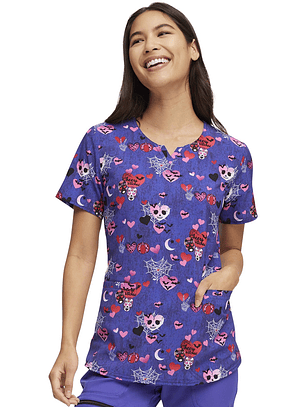 Top Diseño Mujer con Cuello en V HS821