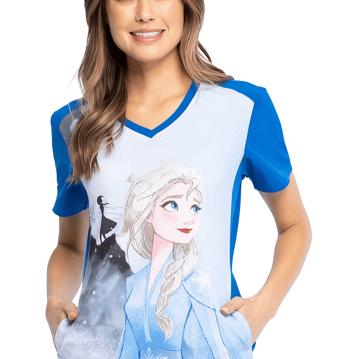 Top Diseño Mujer con Cuello en V TF637 8