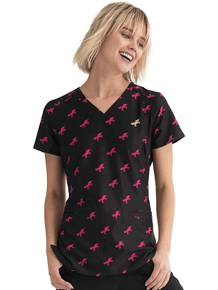 Top Diseño Mujer con Cuello en V HS638