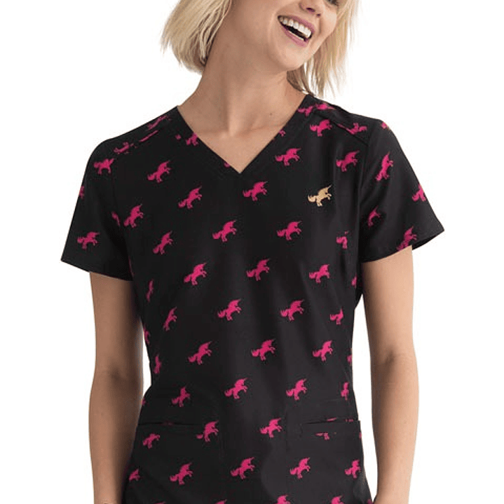 Top Diseño Mujer con Cuello en V HS638 1