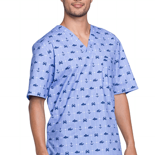 Top Diseño Hombre con Cuello en V CK675