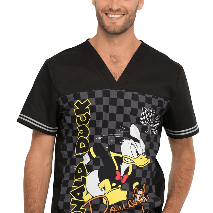 Top Diseño Hombre con Cuello en V TF702 1