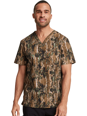 Top Diseño Hombre con Cuello en V CK692